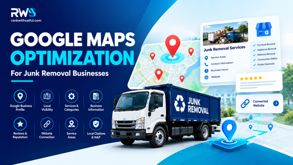 Google Maps optimization strategy for Junk Removal businesses